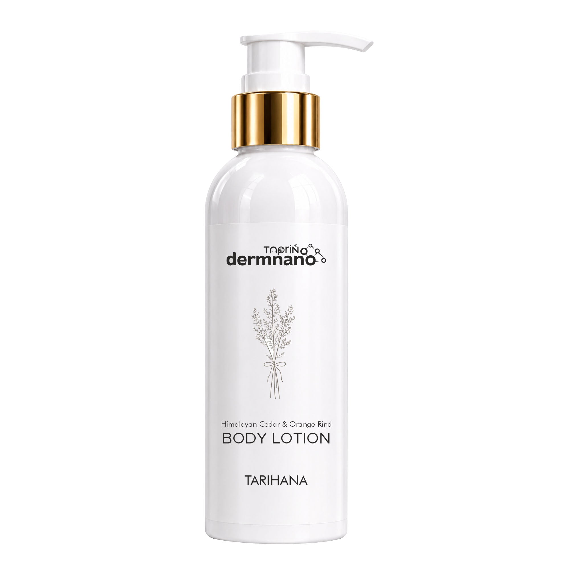 Taprin Dermnano Tarihana Himalayan Cedar & Orange Rind Body Lotion | Hydrating & Fast Absorbing Body Lotion | 200ml
