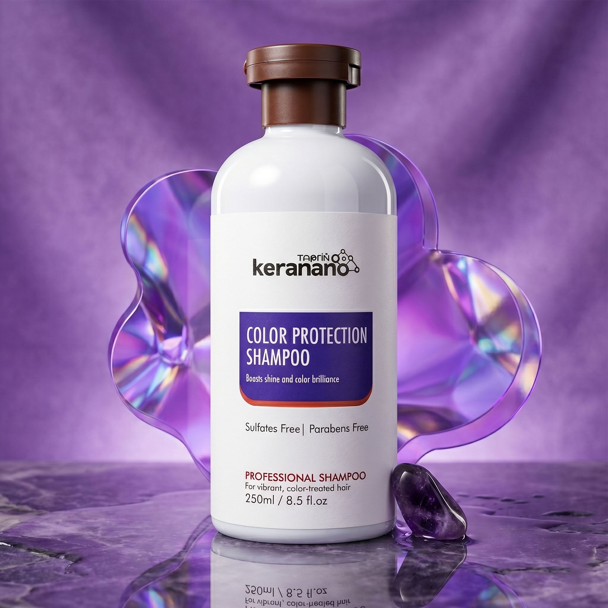 Taprin Keranano Color Protection Shampoo | Sulfate Free Shampoo for Colored Hair | Professional Hair Care Shampoo | 250ml