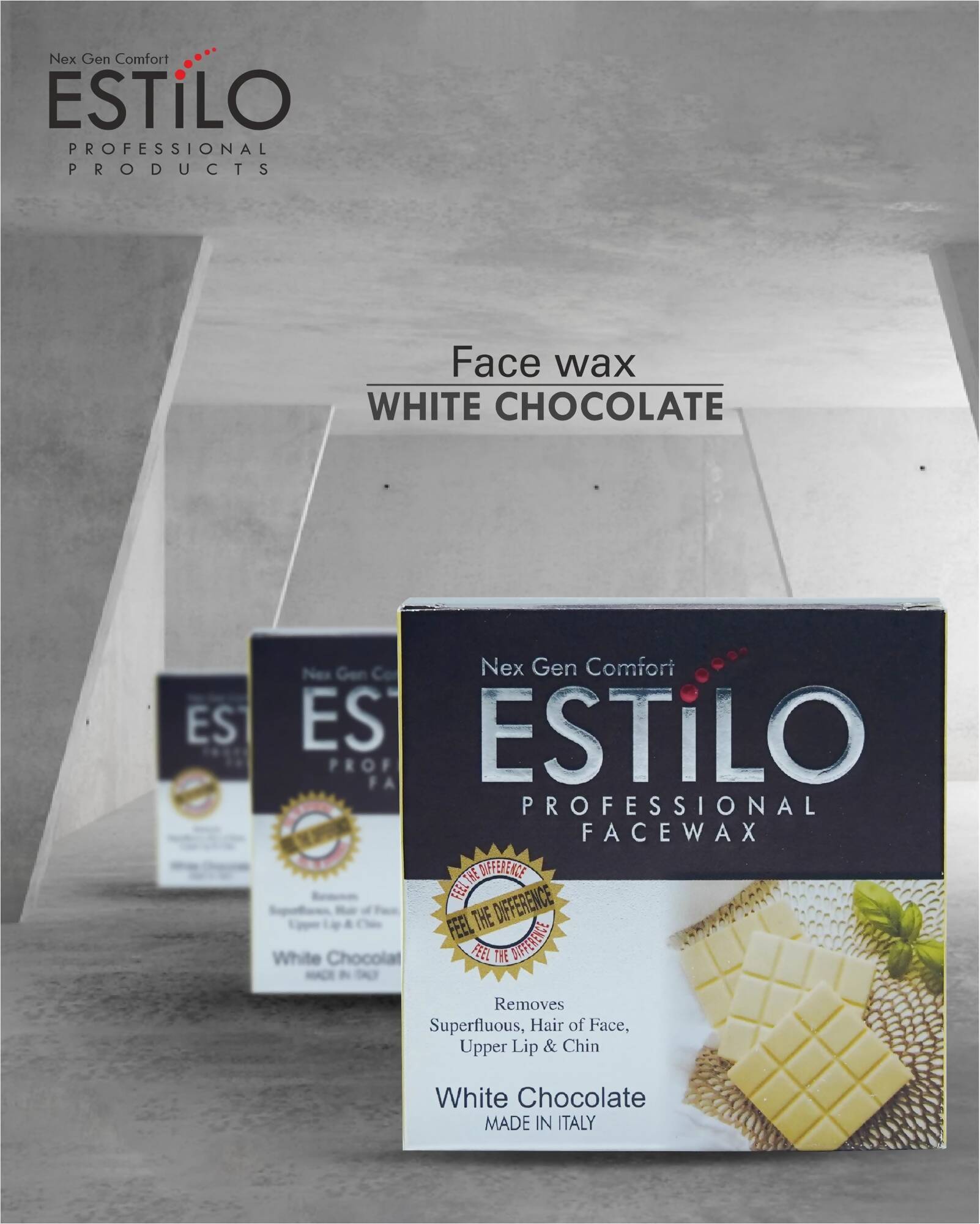 Estilo White Chocolate Face Wax 125ml